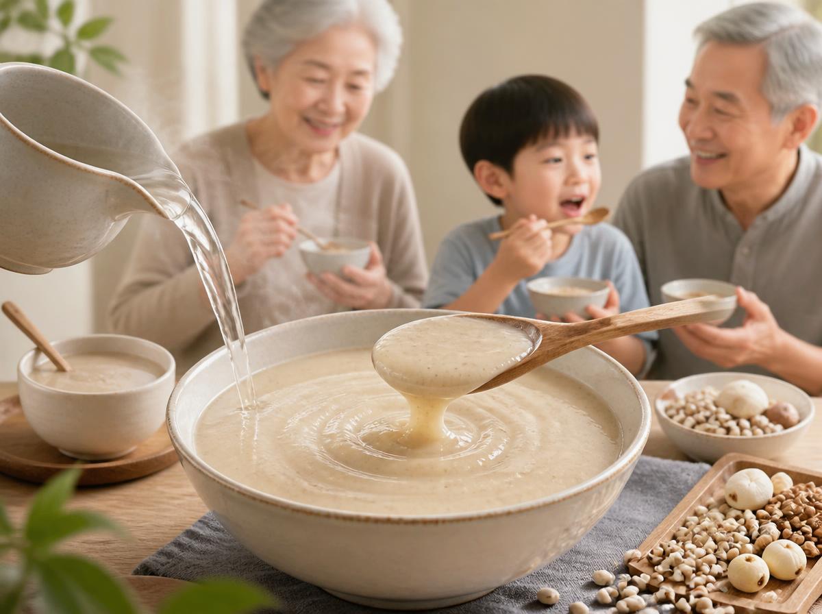 銀髮與兒童溫潤養生糊