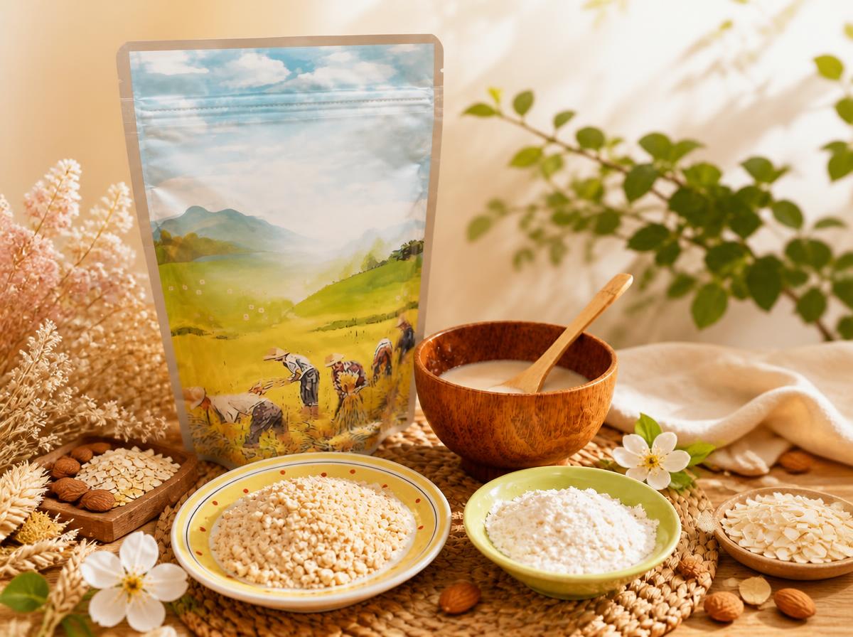 鼎豐天然七黑粉商品展示與特寫